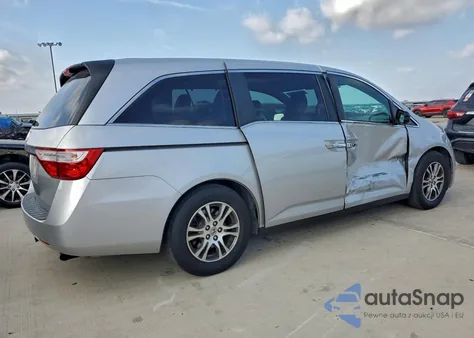 2013 Honda Odyssey Exl from USA, damaged, VIN 5FNRL5H66DB018689